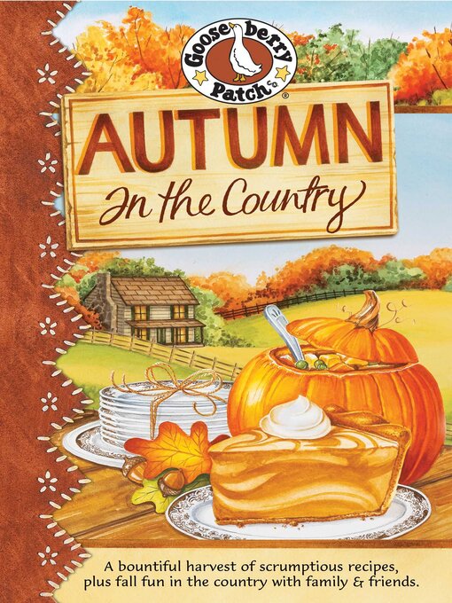 Cover image for Autumn in the Country Cookbook